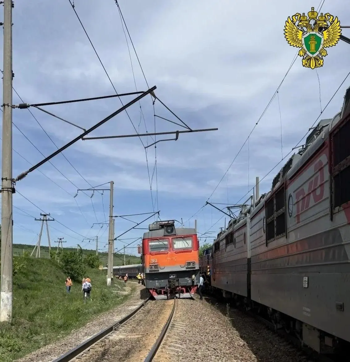 Поезд, следовавший через Волгоград в Сочи, сошел с рельсов на территории Саратовской области. По предварительным данным пострадавших нет, сообщили в транспортной прокуратуре.