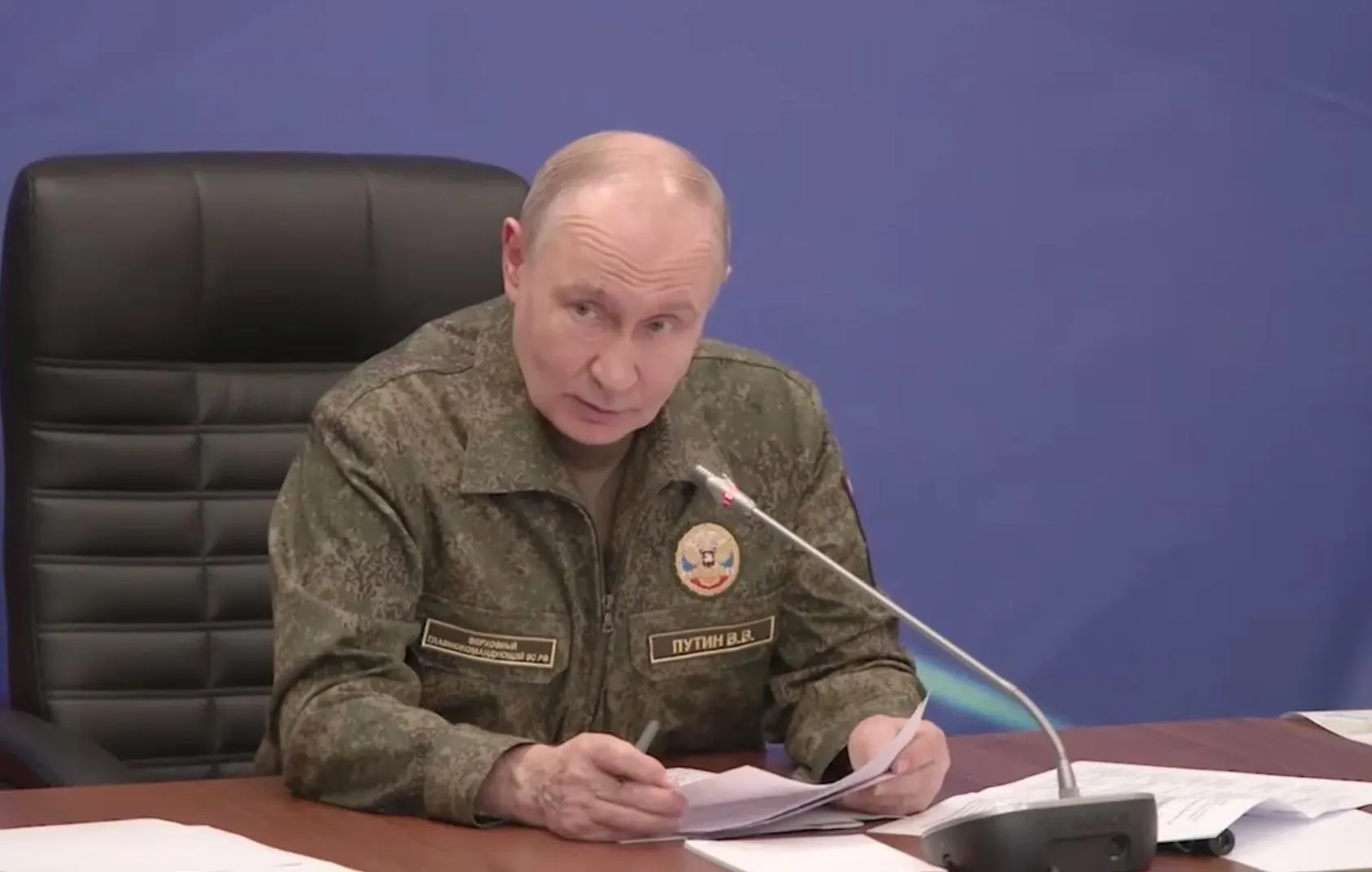 По словам Путина, с начала года российские войска освободили 133 населённых пункта.