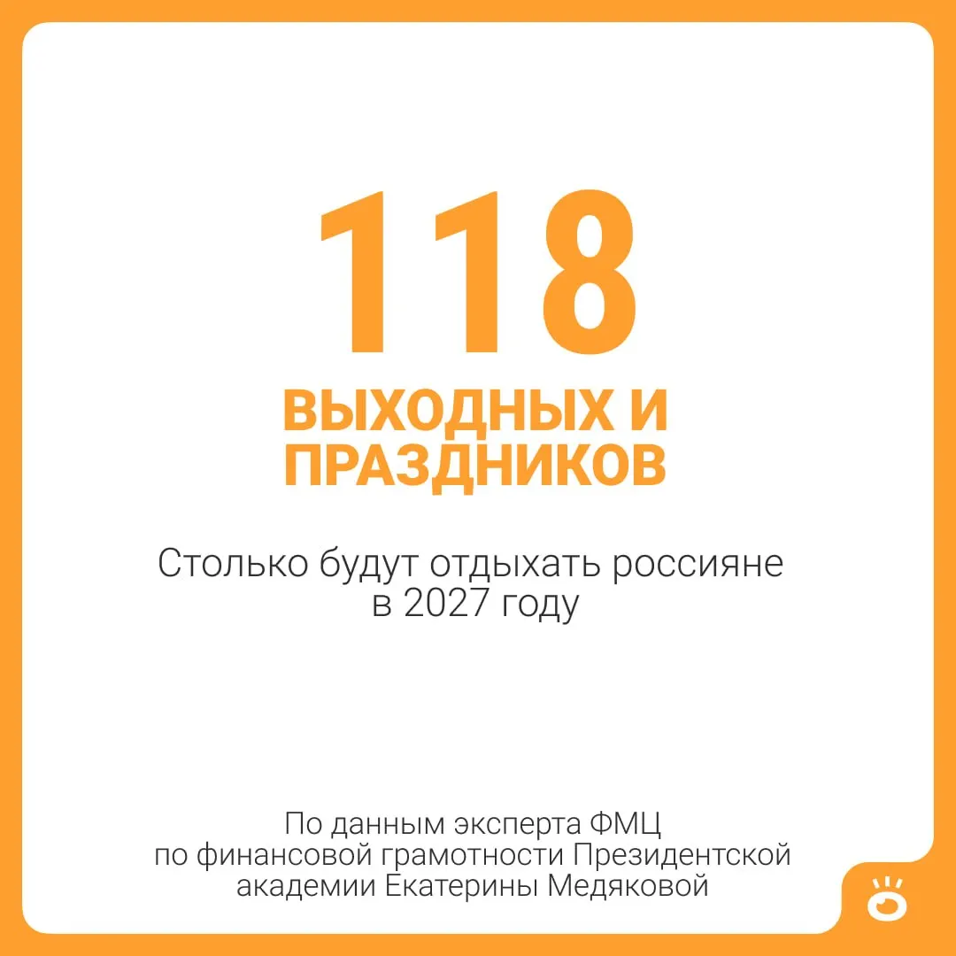 За год россияне смогут взять 146 дней отдыха, включая стандартный отпуск, а для педагогов, медиков и северян — дополнительные дни по закону.