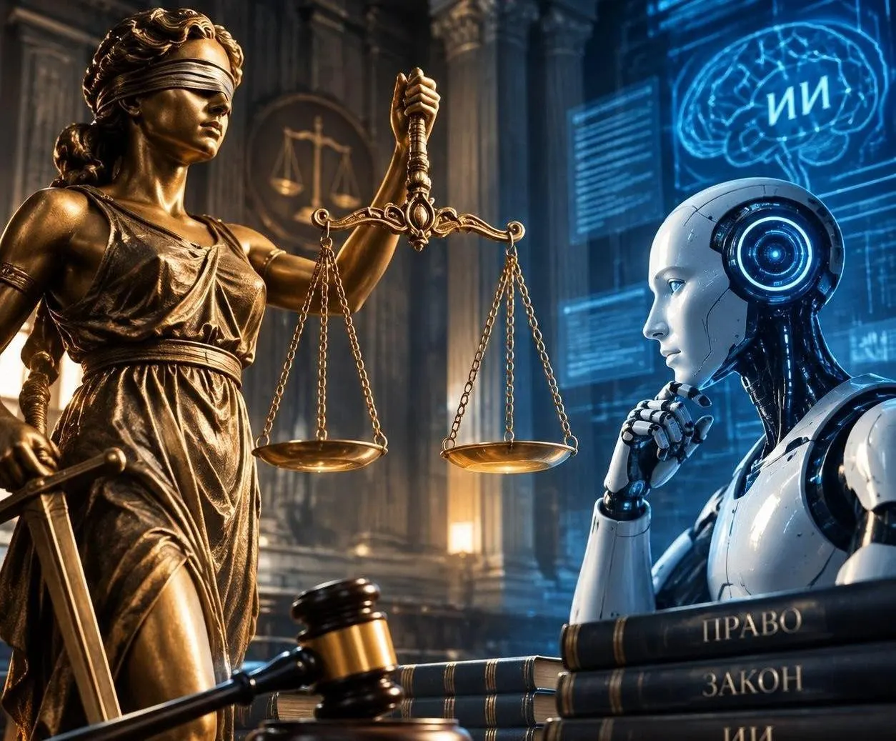 В ближайшем году в судах начнут внедрять системы искусственного интеллекта.