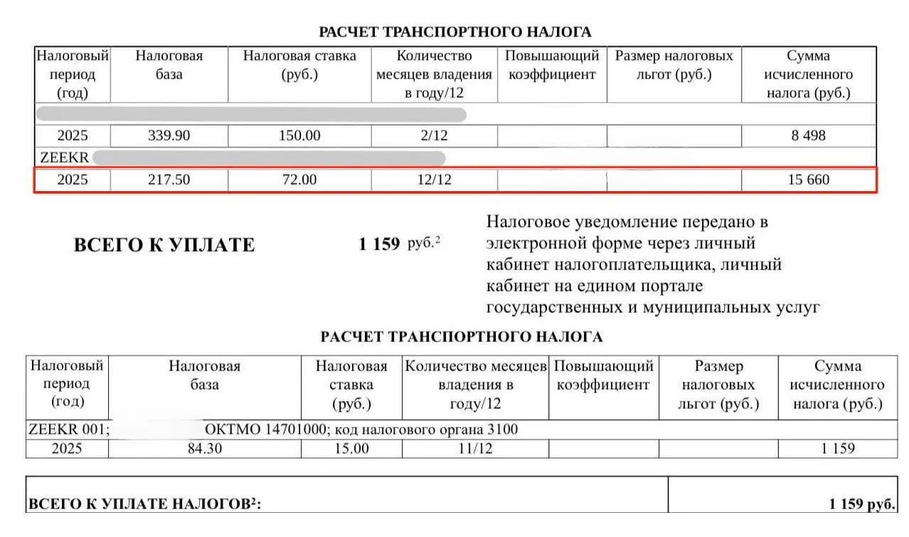 До конца 2027 года ставки на транспортный налог для электромобилей остаются нулевыми, однако уведомления о начислениях продолжают приходить; ФНС не отвечает на обращения.
