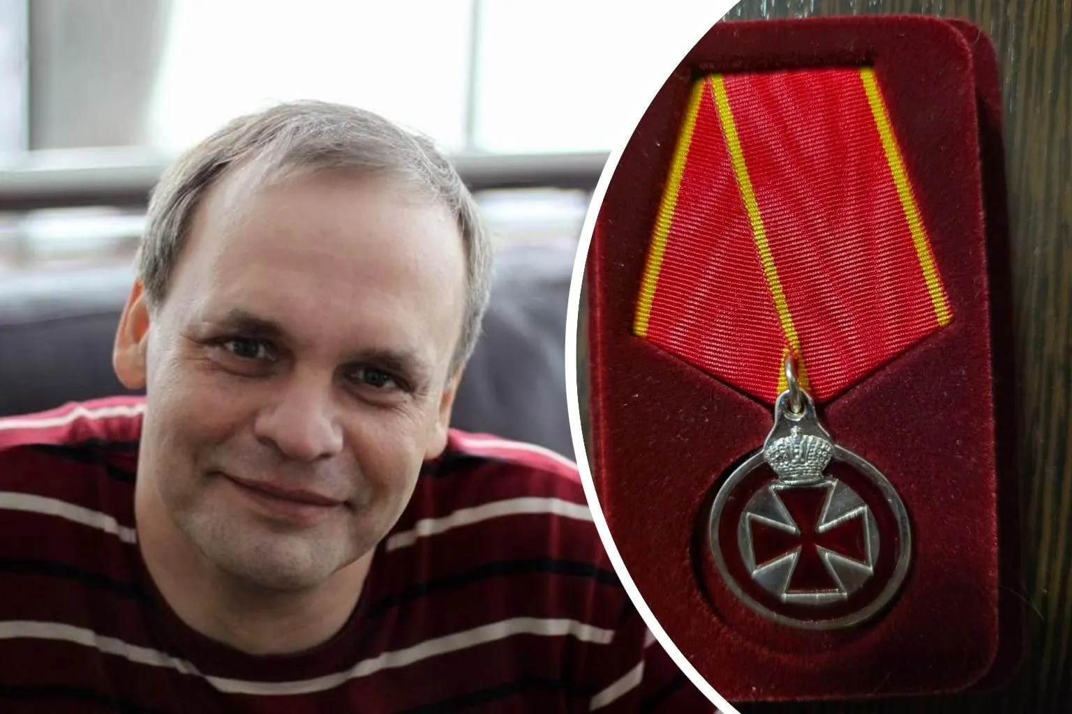 Марку Батурлинскому вручили награду, отправившуюся из Мадрида; он рассказал о своей работе и значении награды.